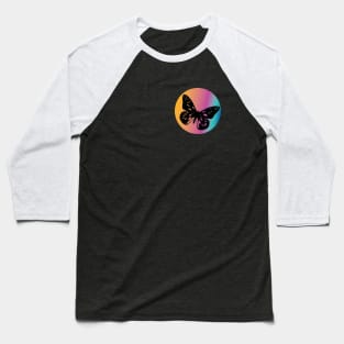 Retro Butterfly Baseball T-Shirt
